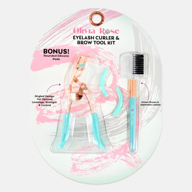 olivia rose eyelash curler brow tool kit front.webp