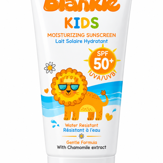 واقي شمس بلانكي للأطفال spf 50+ مرطب ومقاوم للماء واقي شمس بلانكي للأطفال spf 50+ مرطب ومقاوم للماء